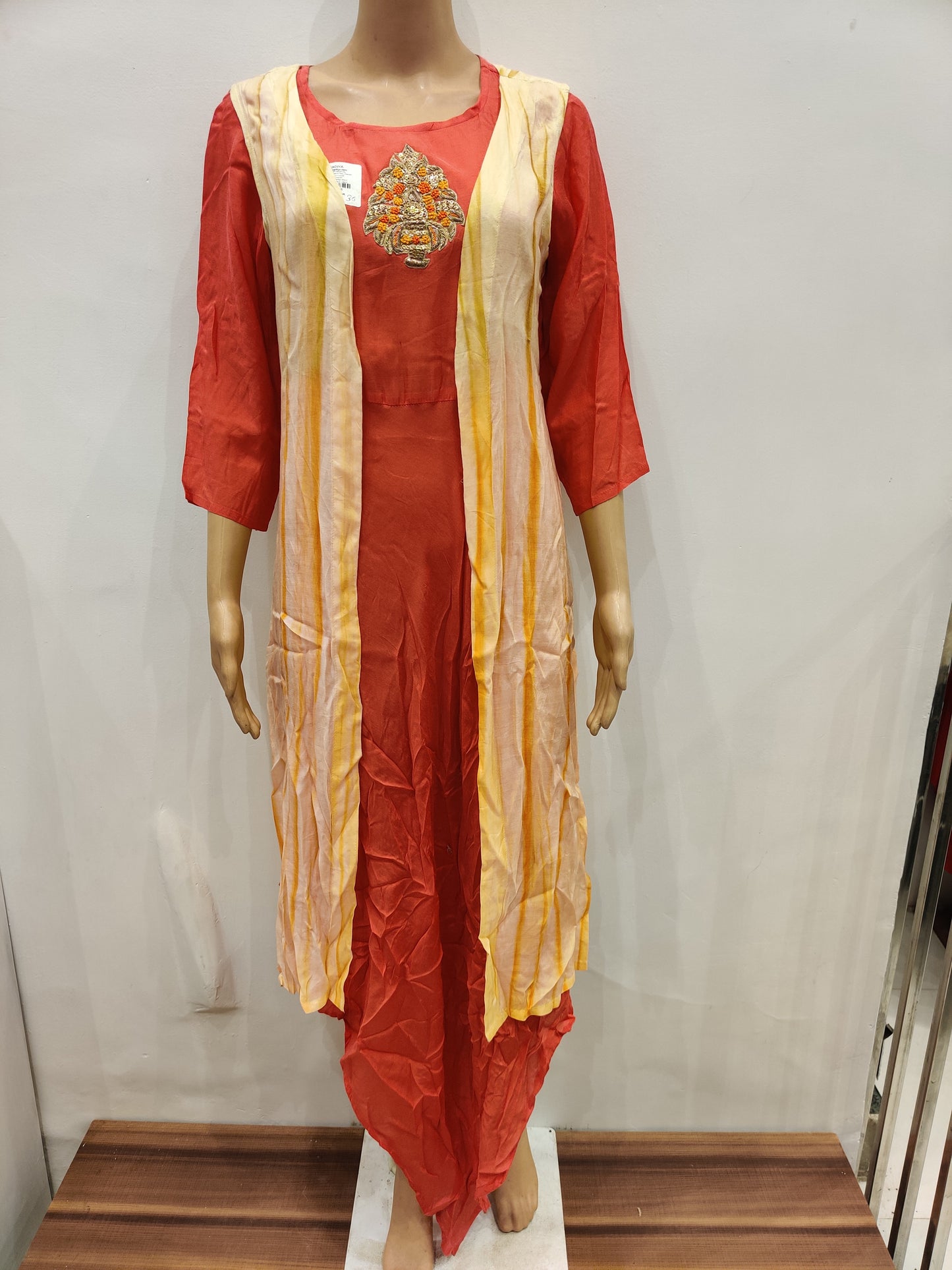 Yellow Bell Kurti