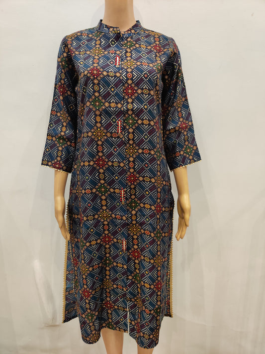 Day Lily Kurti