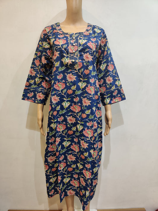 Trumpet Vine Kurta