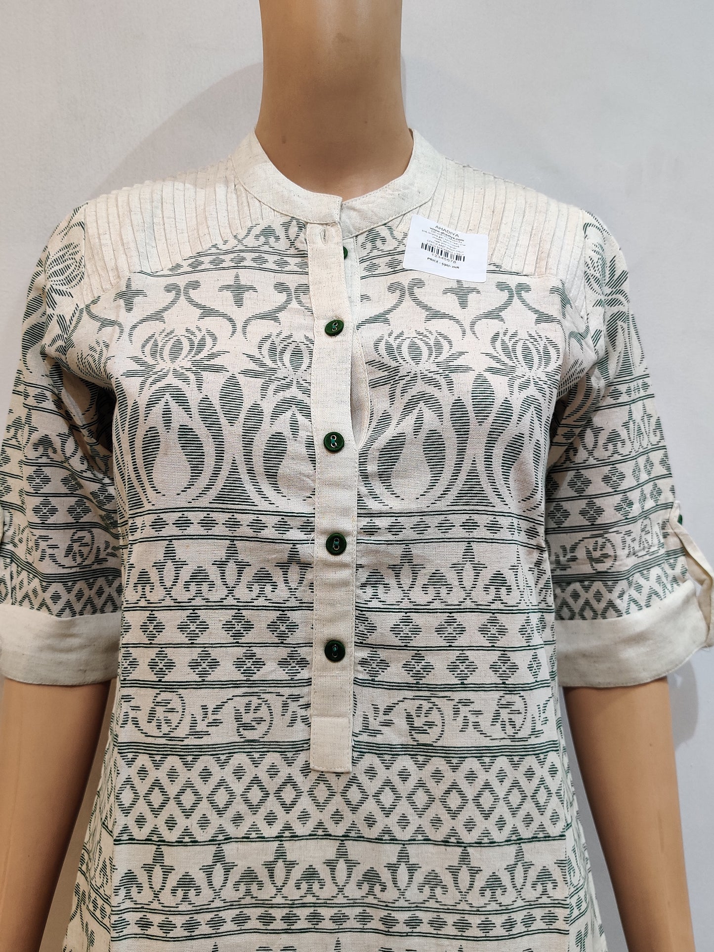 Grape Hyacinth Kurti