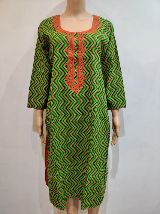 Blazing Star Kurti