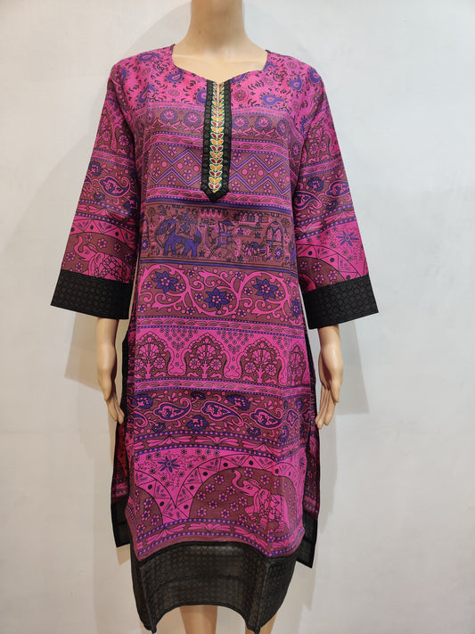 Bee Balm Kurti