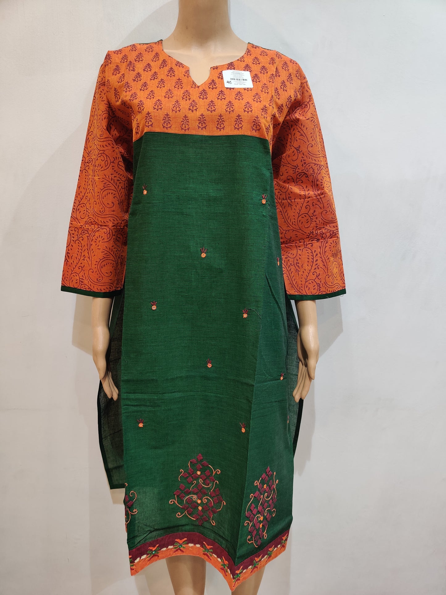 Fuchsia Kurti