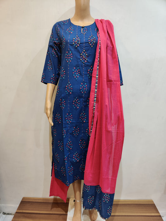 Narcissus Kurta pant dupatta set