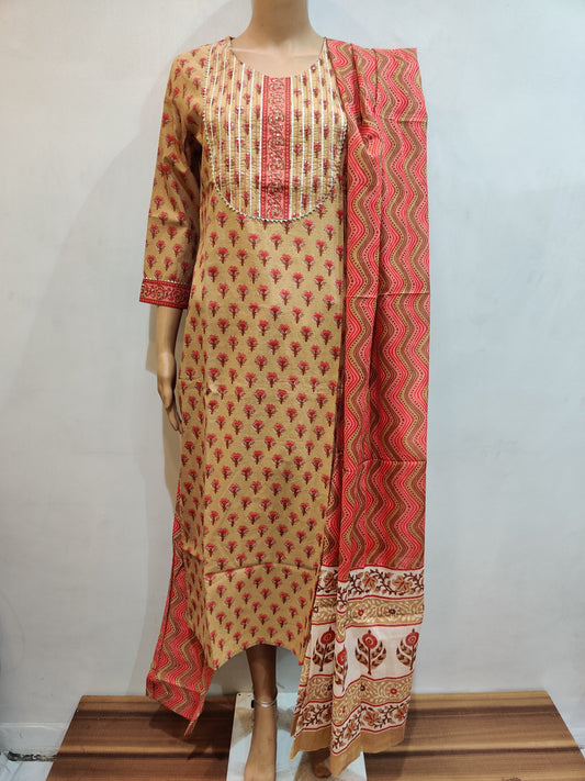 Balsam Kurta with dupatta