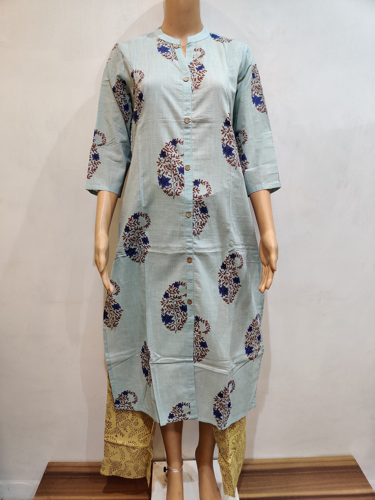 Ageratum Kurti