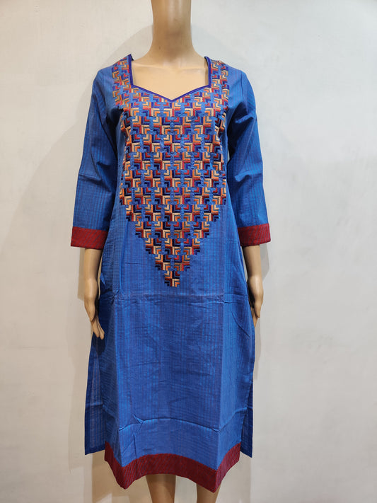 Blue Star Kurta