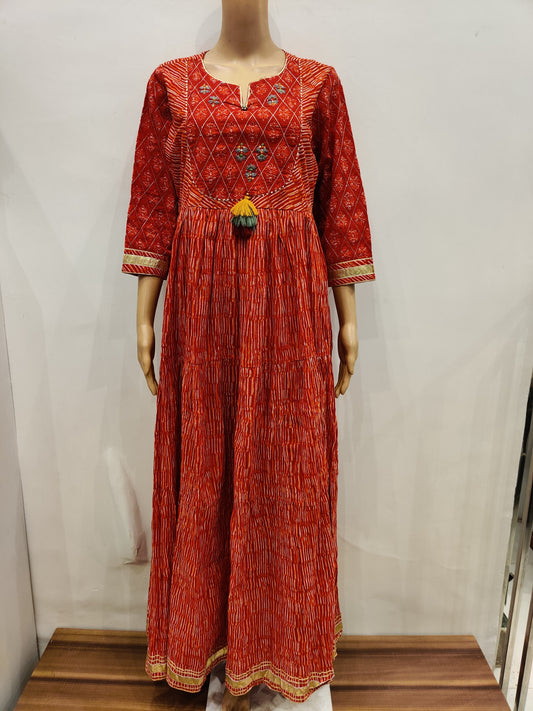 Hibiscus Kurta